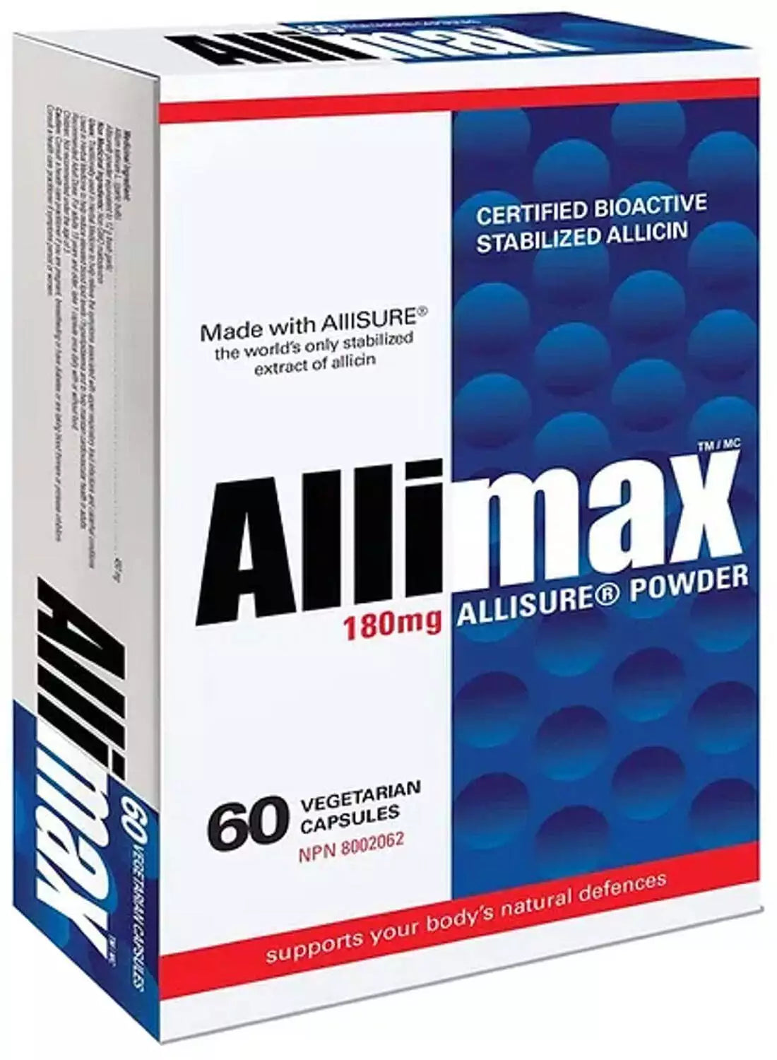 Allimax 180mg 60 Caps