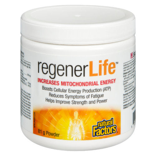 RegenerLife™ Increases Mitochondrial Energy 81g Powder