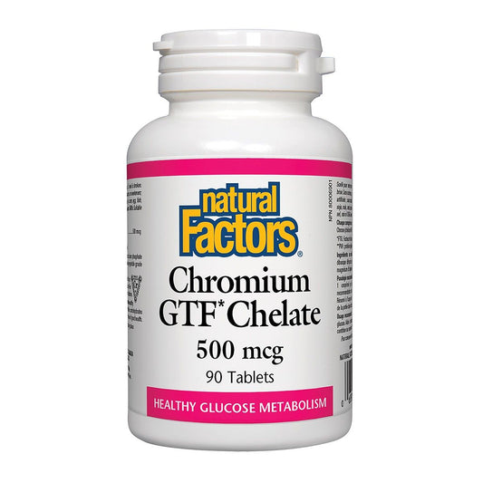 Chromium GTF Chelate 500mcg 90 Tabs