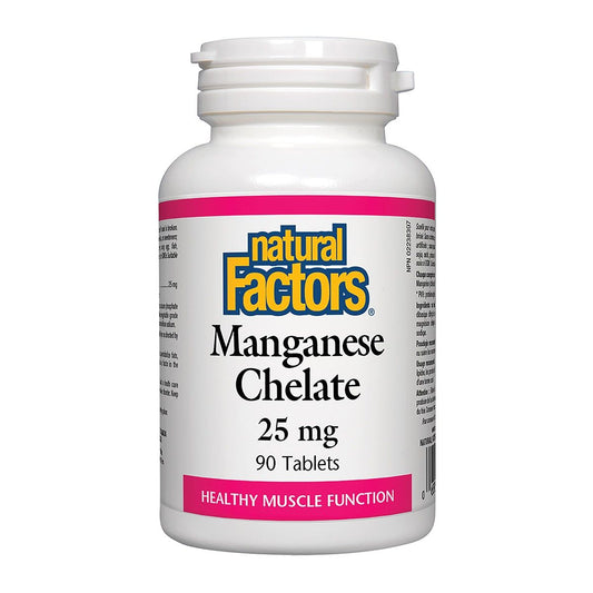 Manganese Chelate 25mg 90 Cplts