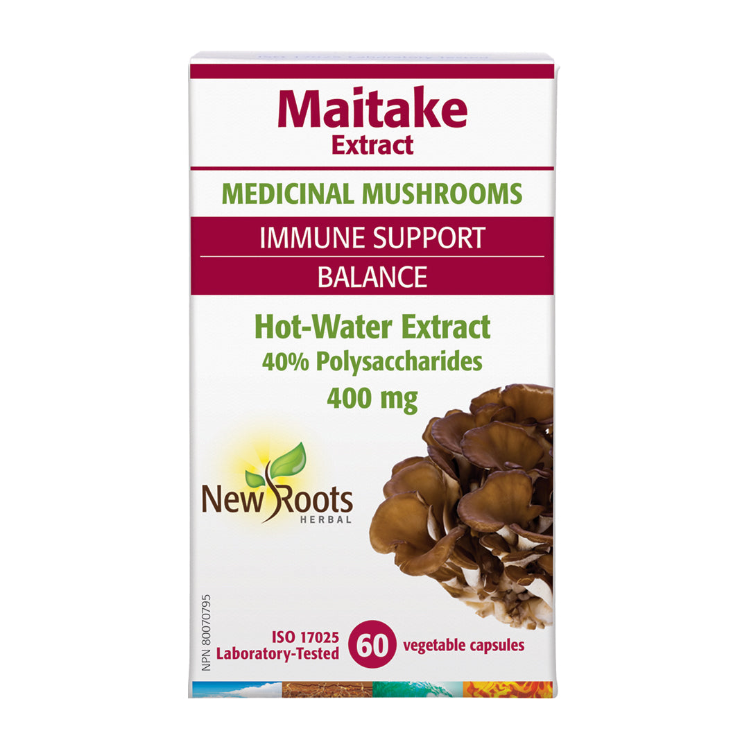 MAITAKE 400 MG 40% POLYSACCHARIDES 60 CAPSULES