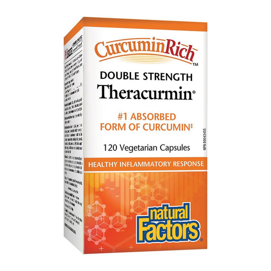 CurcuminRich™ Theracurmin™ Double Strength 120 Vcaps