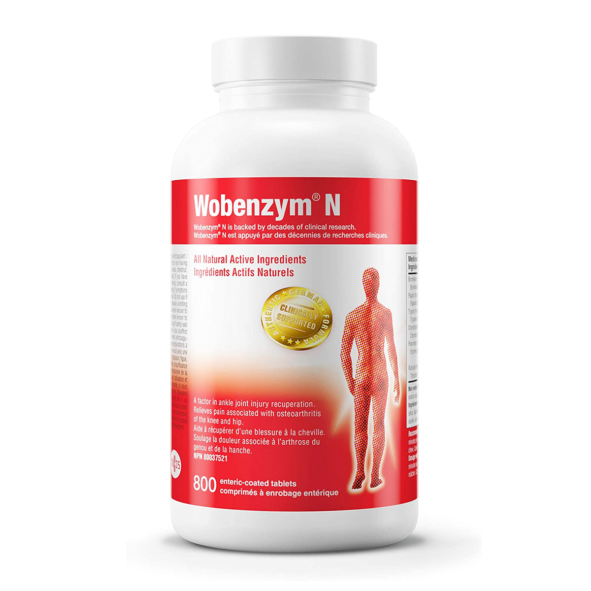 Douglas Labs Wobenzym N 800 Tablets