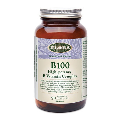 B 100 High Potency B Vitamin Complex