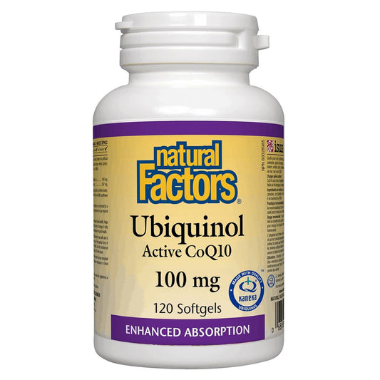 Ubiquinol Active CoQ10 100mg 120 Softgels