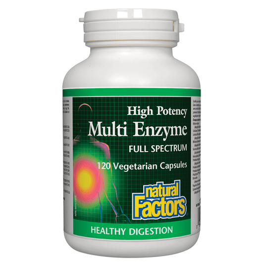 Multi Enzyme High Potency Full Spectrum 120 Vcaps