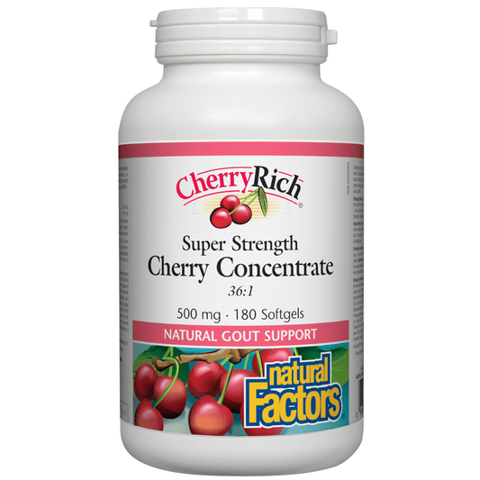 CherryRich® Super Strength Concentrate 500mg 180 Softgels