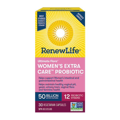 women's Extra Care Probiotic 50 Billion 30 Vcaps